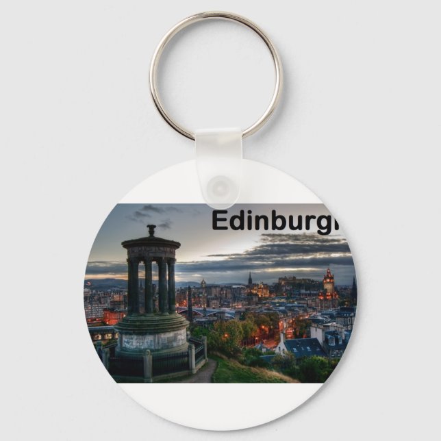 Scotland Edinburgh Skyline (St.K. Schlüsselanhänger (Vorderseite)