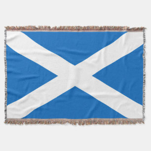 Scotland Flag Design Decke