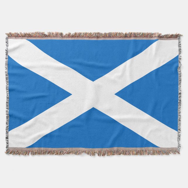 Scotland Flag Design Decke (Vorderseite)