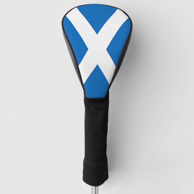 Scotland Flag Scottish Patriotic Golf Headcover (Vorderseite)