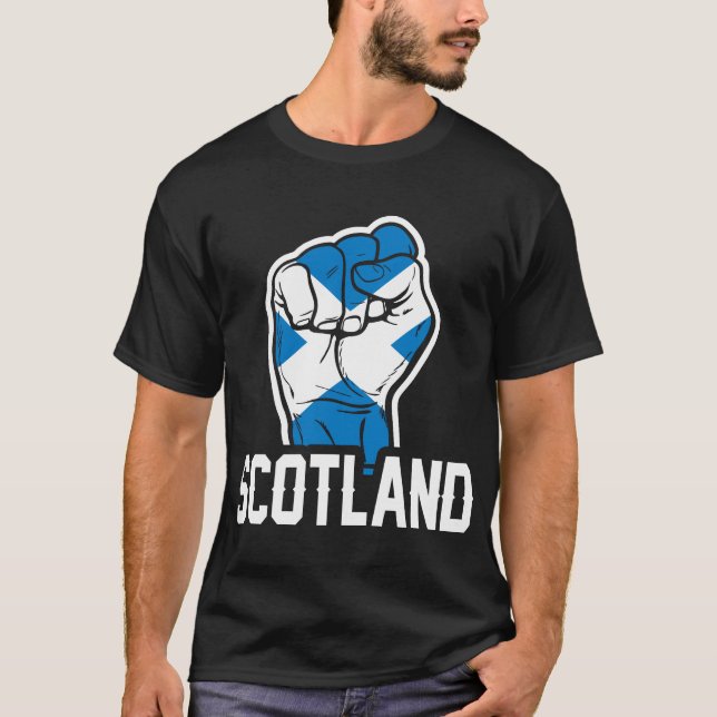 Scotland Flag Tshirt (Vorderseite)