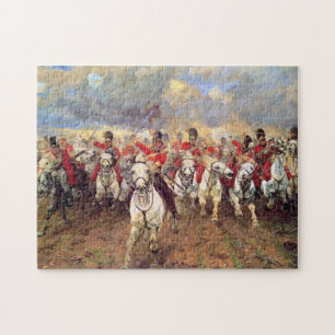 Scotland For Ever (Cavalry Officers) (Military) Puzzle