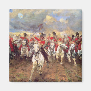 Scotland For Ever (Kavallerieoffiziere) (Militär) Magnet
