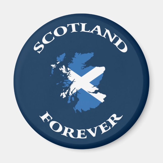 Scotland Forever Magnet (Vorne)