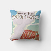 Scotland Fourth Bridge Travel Poster.