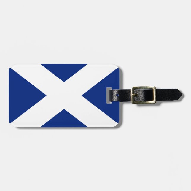 SCOTLAND GEPÄCKANHÄNGER (Vorderseite horizontal)