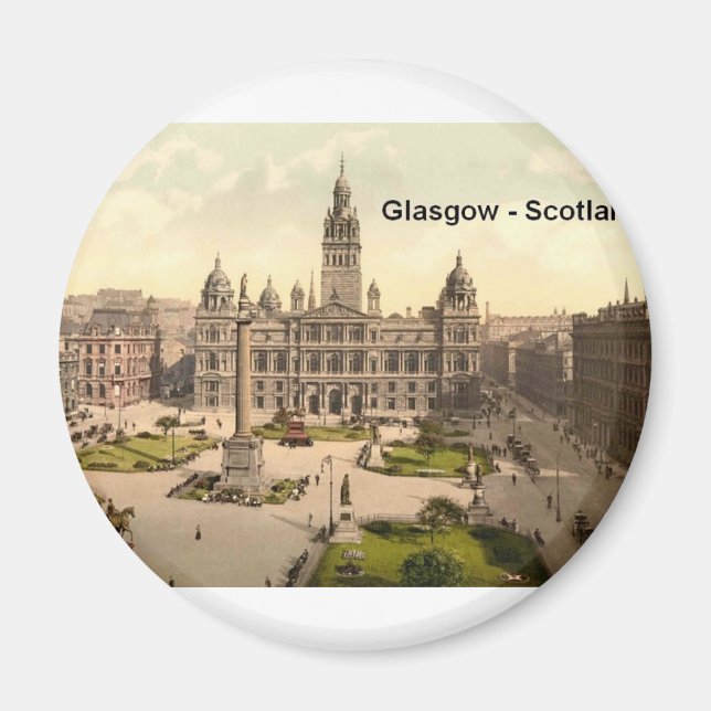 Scotland Glasgow George Square (St.K.) Magnet (Vorne)