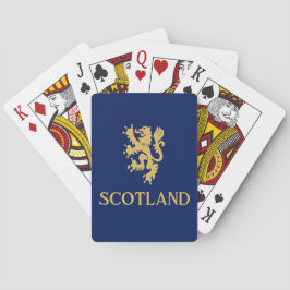 Scotland Gold Classic Playing Cards Spielkarten
