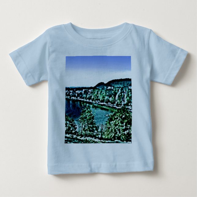 Scotland Inverness Gebäude Gibney Museum Zaz Baby T-shirt (Vorderseite)