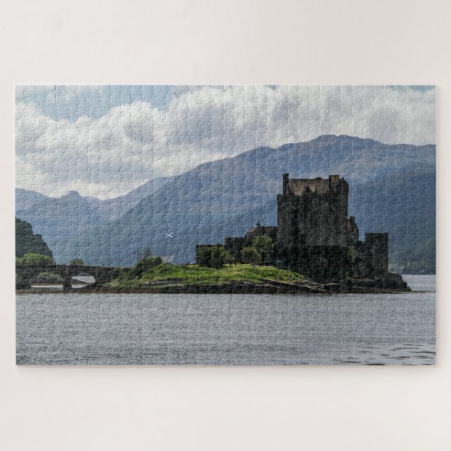 Scotland Jigsaw Puzzle - Loch Duich & Eilean Donan (Horizontal)