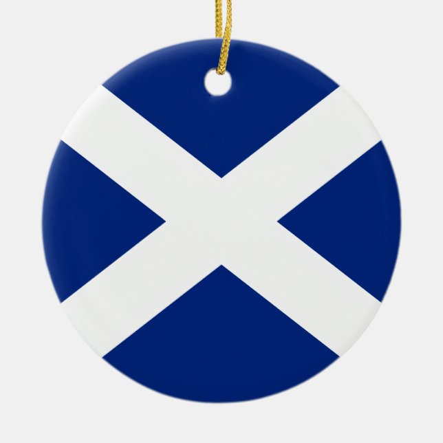 SCOTLAND KERAMIK ORNAMENT (Vorne)