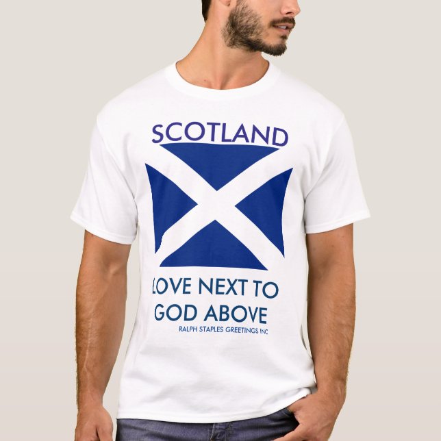 SCOTLAND-LIEBE T-Shirt (Vorderseite)