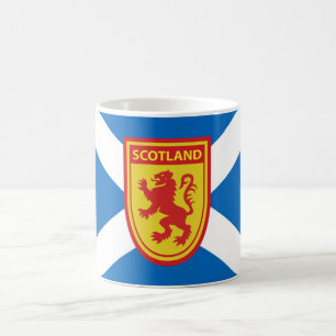 Scotland Lion Lion Rampant Shield Mug Tasse