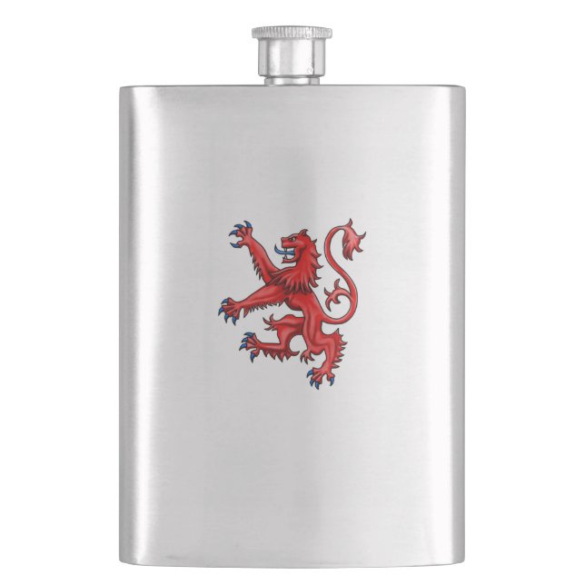 Scotland Lion Rampant Flachmann (Vorderseite)