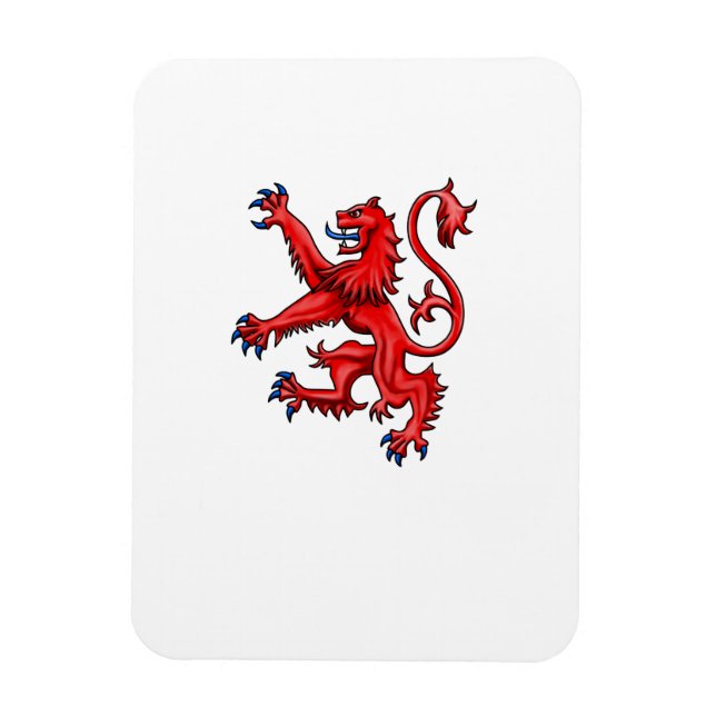 Scotland Lion Rampant Magnet (Vertikal)