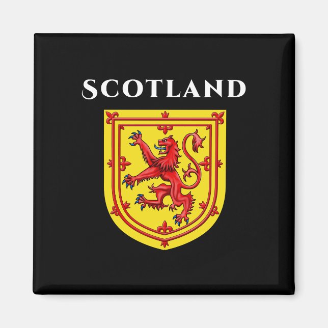 Scotland Lion Rampant Magnet (Vorne)