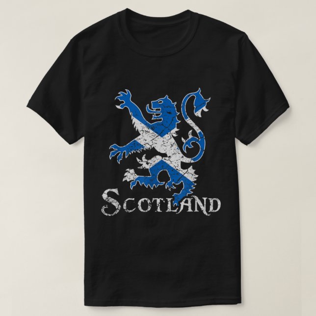 Scotland Lion Rampant Scotland Scotland T-Shirt (Design vorne)