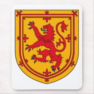 Scotland Lion Rampant Shield Mousepad