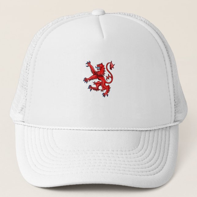 Scotland Lion Rampant Truckerkappe (Vorderseite)