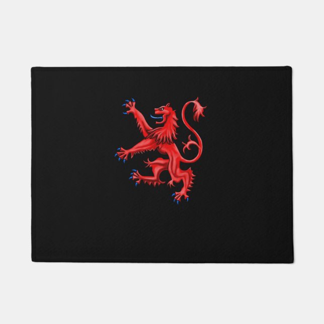 Scotland Lion Rampe Fußmatte (Vorderseite)