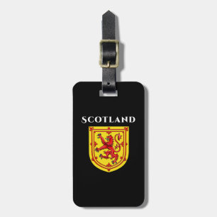 Scotland Lion Rampe Gepäckanhänger