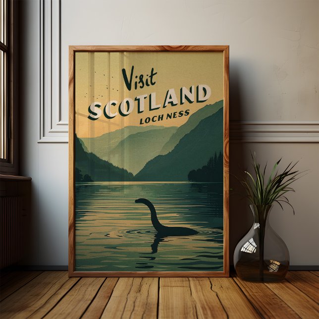Scotland Loch Ness Monster Poster (Von Creator hochgeladen)