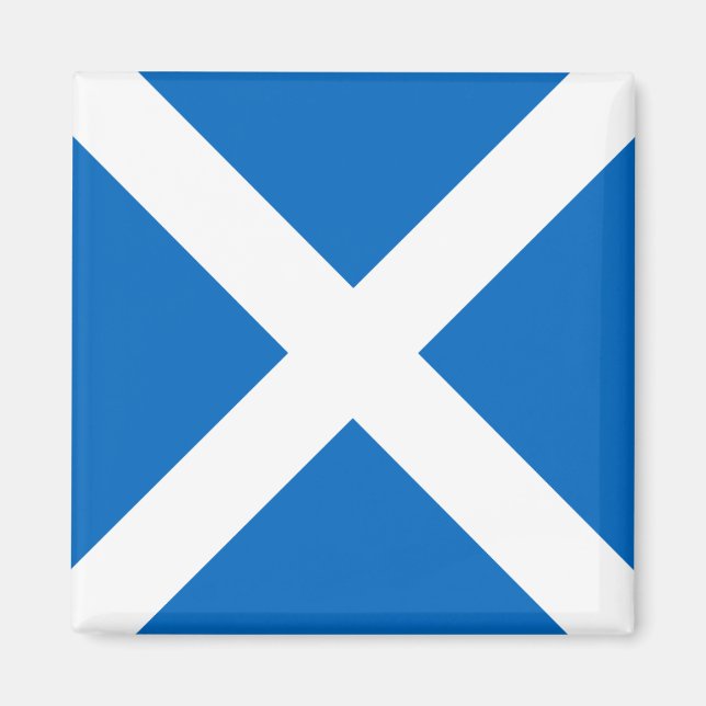 Scotland Magnet - Kreuz von St. Andrew (Vorne)