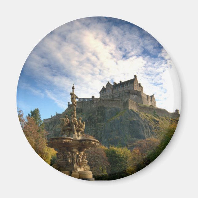 SCOTLAND: Majestic Scotland Kühlschrank Magnet. Magnet (Vorne)