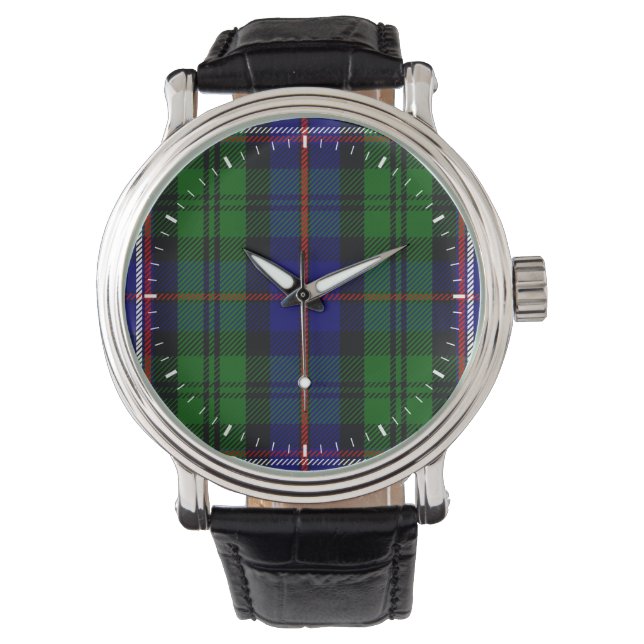 Scotland National Tartan Armbanduhr (Vorderseite)