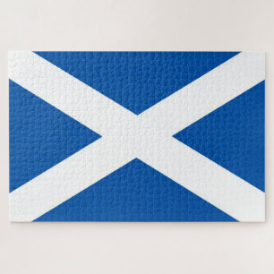 Scotland Saint Andrew's flag/Bonnie blue 1014piece Puzzle