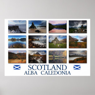 Scotland - schottland - Schottland - Caledonia Poster