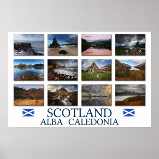 Scotland - schottland - Schottland - Caledonia Poster