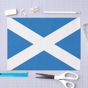 Scotland & Scottish Flag Tissue paper /mode Seidenpapier
