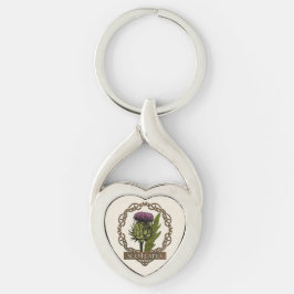 Scotland Scottish Thistle Celtic Knots Schlüsselanhänger