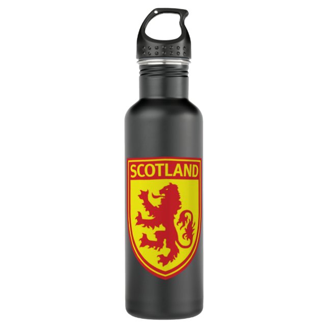 Scotland Sheild Edelstahlflasche (Vorderseite)