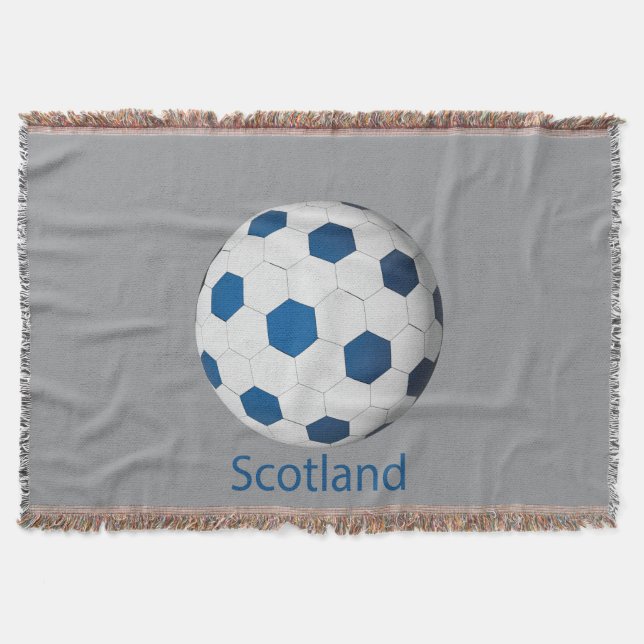 Scotland Soccer Decke (Vorderseite)