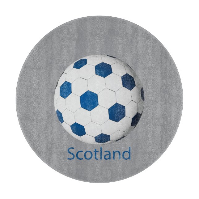 Scotland Soccer Schneidebrett (Vorderseite)