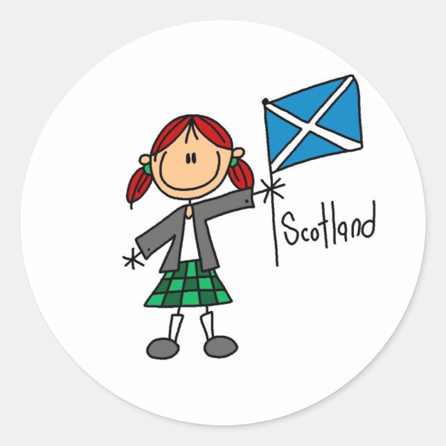 Scotland Sticker (Vorderseite)