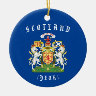 Scotland Trip Christmas Ornament