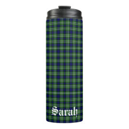 Scotland Tweedside District Tartan Personalisiert Thermosbecher