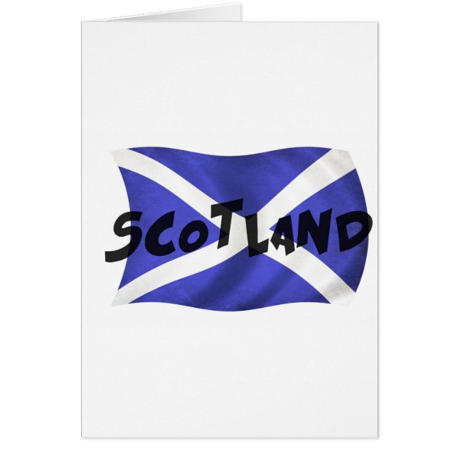 Scotland Wavy Flag (Vorne)