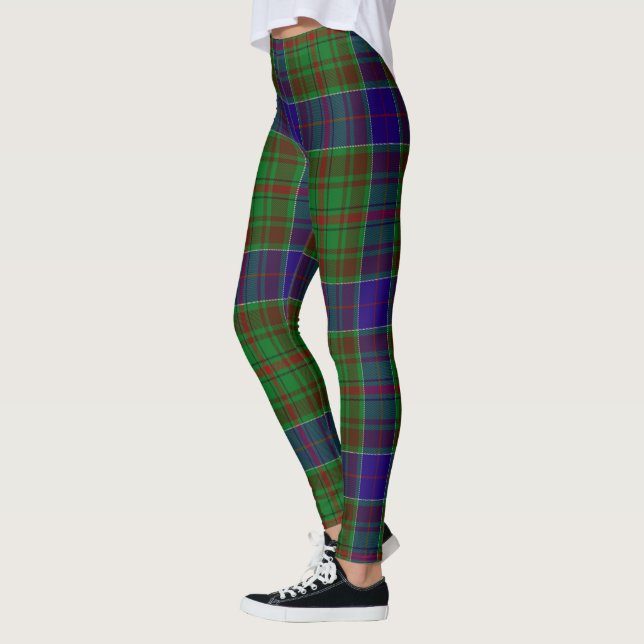 Scotstee Clan Adam Hunting Tartan Women Leggings (Links)