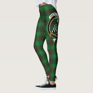 Scotstee Clan Anstruther Wappen Tartan Women Leggings