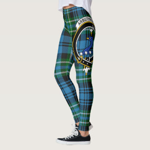 Scotstee Clan Arbuthnott Jagd Wappen Tartan Wome Leggings