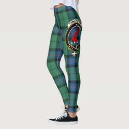 Scotstee Clan Armstrong Ancient Wappen Tartan Wome Leggings