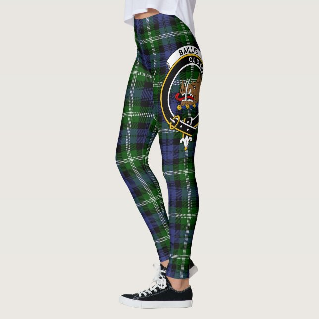 Scotstee Clan Baillie Wappen Tartan Women Leggings (Links)