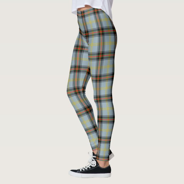 Scotstee Clan Bell Tartan Frauen Leggings (Links)
