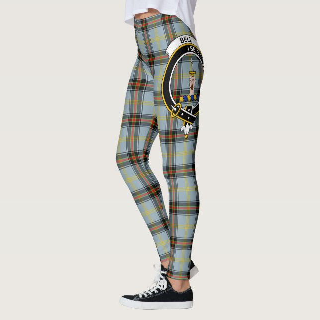 Scotstee Clan Bell Wappen Tartan Women Leggings (Links)