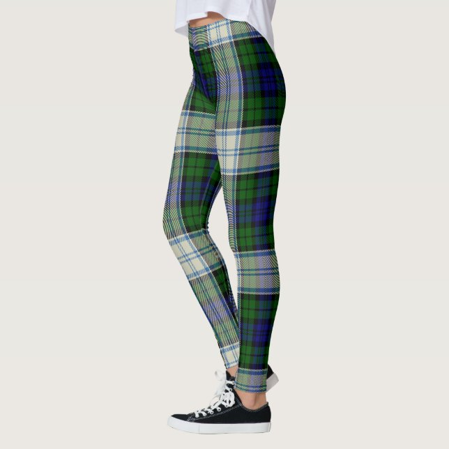 Scotstee Clan Blackwatch Dress Modern Tartan Women Leggings (Links)