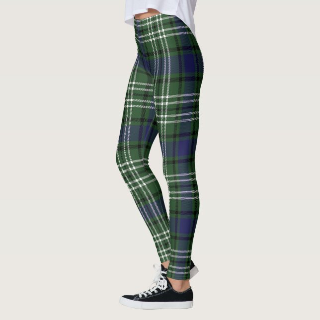 Scotstee Clan Blyth Tweeside District Tartan Women Leggings (Links)